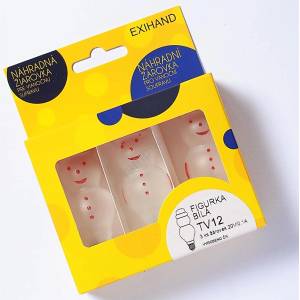 EXIHAND К-кт 3бр. резервни крушки figurine e10/20v/0, 1a бели (ex0020)