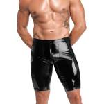 Noir Handmade H094 Voltage PVC Biker Shorts Black M