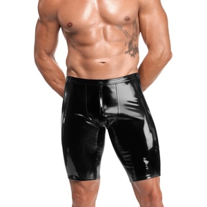 Noir Handmade H094 Voltage PVC Biker Shorts Black M
