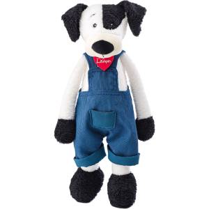 Lumpin Плюшена играчка Lumpin - Кучето Федерико, със син гащеризон, 40 cm (94226) - ozone