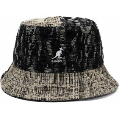 Kangol Trends Pack Denim Mashup Bucket Black Topstitch
