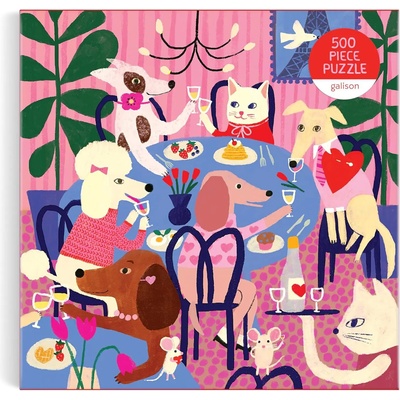 Galison - Puzzle Paws for Love - 500 piese