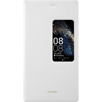 Pouzdro Huawei S-View P8 bílé