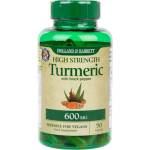 Holland & Barrett High Strength Turmeric 600 mg | With Black Pepper [90 капсули]