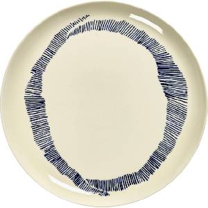 Serax Feast Чиния за основно ястие 26, 5 см, бяло-син (B8921006B)