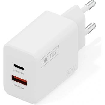 ASSMANN DA-10300 20W USB зарядно устройство, бяло (DA-10300)