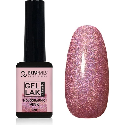 Expa-nails expanails uv/led gel lak holographic pink 10 ml