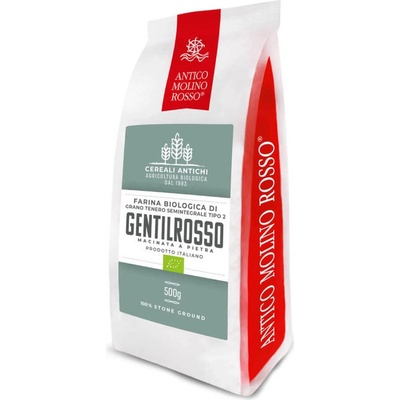 Antico Molino Rosso Gentil Rosso prastará múka mletá kameňom BIO 0,5 kg