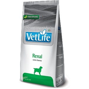 Farmina Vet Life Renal - специализирана храна за кучета, за хронична бъбречна недостатъчност