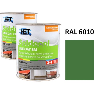 Soldecol UNICOAT SM 0,75L RAL 6010