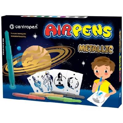 Centropen popisovače Airpens 1590 Metalic sada 8ks