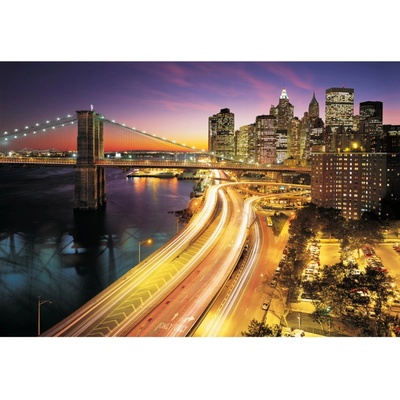 Komar Papírová fototapeta NYC Lights rozměry rozměry 368 x 254 cm