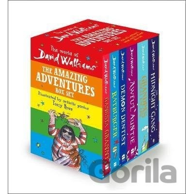 The Amazing Adventures Box Set : Gangsta Granny; Ratburger; Demon Dentist; Awful Auntie; Grandpas Great Escape; the Midnight Gang - David Walliams , Tony Ross ilustrátor