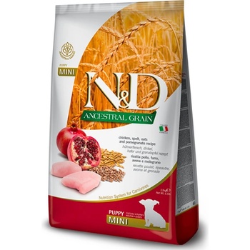 N&D dog Low Grain Puppy MINI chicken/pomegranate 7 kg