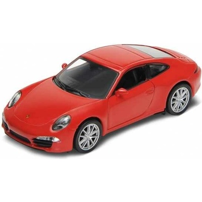 Carrera Welly Porsche 911 991 Sčervené 1:43