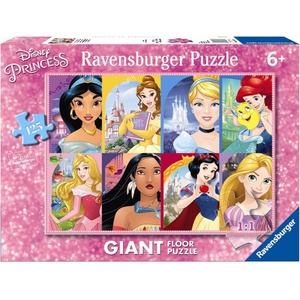 Ravensburger Пъзел за под Ravensburger от 125 части - Дисни Принцеси (9789) - ozone