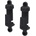 Arrma амортисьор 11x70mm, бутало 2x1.3mm, масло 2000cSt, черен с ограничител (2)