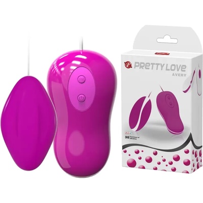 Вибро яйце с кабелно дистанционно, 30 режима - Avery Egg Flirtation (D-203971)