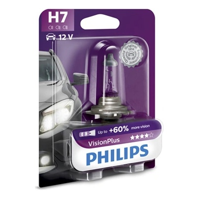 Philips Крушка, фар philips h7, 12v, 55w, 1 бр