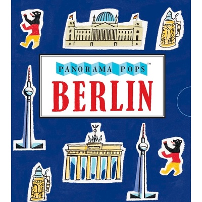 Berlin 3D panoramatický knižní průvodce v angličtině