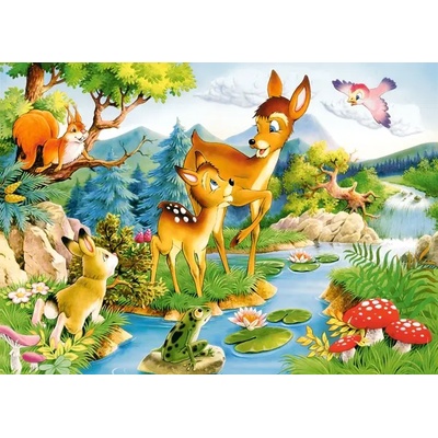 Castorland - Puzzle Little deer 2 - 120 piese