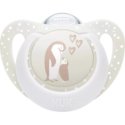 Nuk Силиконова залъгалка NUK First Choice - 0-6 м, пингвин (10175384)