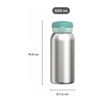 Mepal termoláhev Campus s odklápěcím víčkem 500 ml zelený
