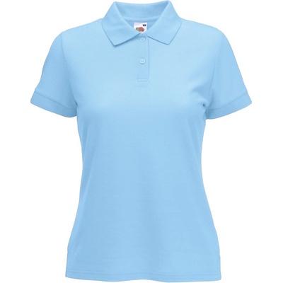 Fruit of the Loom Lady-Fit 65/35 Polo COT-16321241000 Modrá nebesky