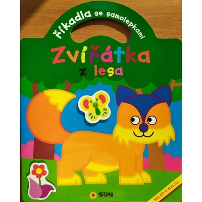 Zvířátka z lesa Říkadla se samolepkami
