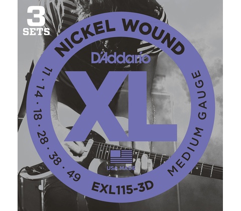DAddario EXL115-3D