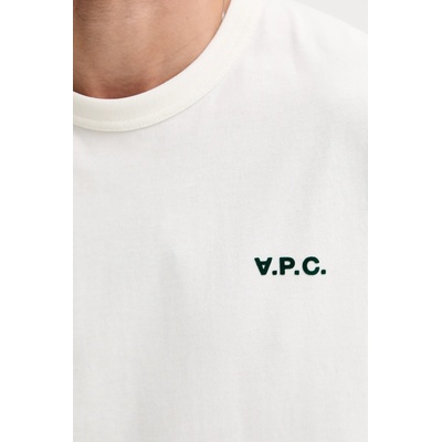APC Памучна тениска A. P. C. t-shirt boxy petit vpc (COHBQ.H26391)
