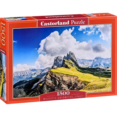Castorland Пъзел Castorland от 1500 части - Величествените Доломити, Италия (C-152247-2)