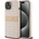 DKNY Кейс DKNY Leather Mono Stripe & Metal Logo за iPhone 15 Plus / 14 Plus, розов (3666339260682)