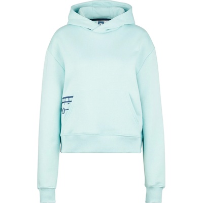 Wheeldom Дамски суичър Wheeldom Women's Linksabbiegen Hoodie - Turquoise - размер 46 (EU) (117-3304-0216)