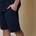 Threadbare Къси панталони Threadbare Cotton Blend Textured Sweat Shorts - Navy