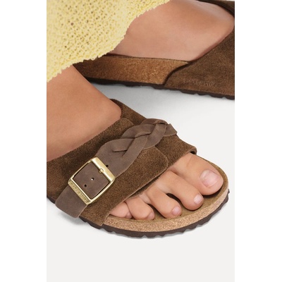 Birkenstock Велурени чехли Birkenstock Oita (1031734)