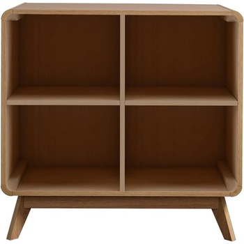 Støraa Библиотека от декор от дъб естествена 75x75 cm Caitlin - Støraa (5654741)