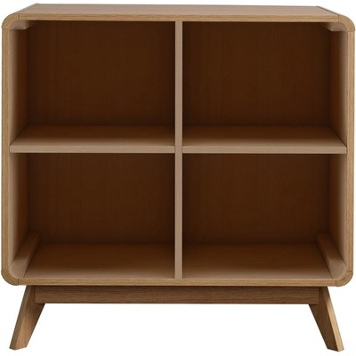 Støraa Библиотека от декор от дъб естествена 75x75 cm Caitlin - Støraa (5654741)