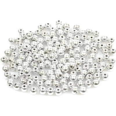 Glass beads, s.r.o. Mačkané kulaté korálky - 4 mm 00030/27000 Balení: 600ks