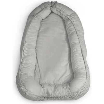 PETITE&MARS Hniezdo ochranné pre bábätko FEEL SAFE Light šedá