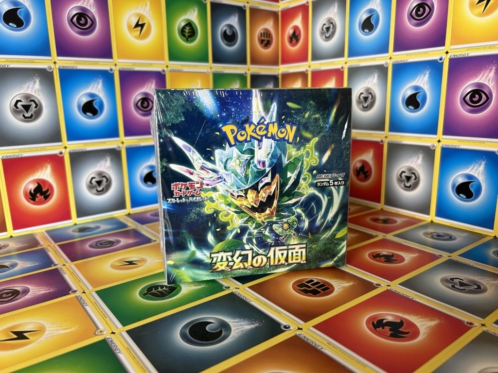 mask of change booster box chase cards Pokémon Trading Card Game SV06 Scarlet & Violet Booster Box Mask of Change  Japanese Sealed main image 1