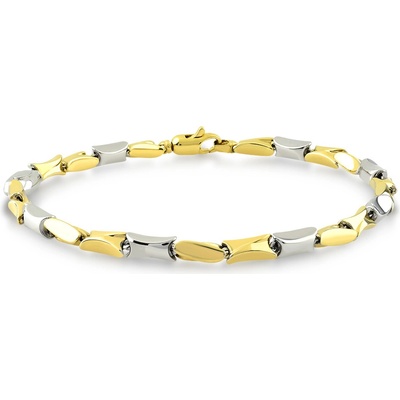 Lillian Vassago celozlatý náramek z kombinovaného zlata LLV22-GB025