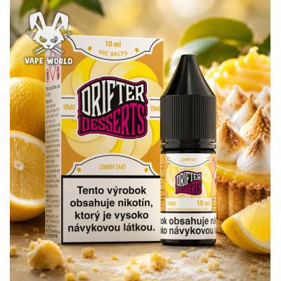 Juice Sauz Drifter Desserts Salts Lemon Tart 10 ml 10mg