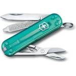 Victorinox Швейцарски джобен нож Victorinox Classic SD Transparent Tropical Surf (0.6223.T24G)