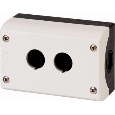 Eaton M22-I2 skříň pro montáž na povrch 2 instalační pozice, pro upevnění na podlaze (Ø x v) 22 mm x 80 mm antracitová 1 ks