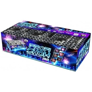 Sestavený ohňostroj Profi show 256 I V W FAN