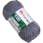 YARNART Jeans Bamboo 128 Grey Плетива прежда (Jeans Bamboo 128)