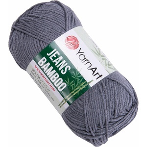 YARNART Jeans Bamboo 128 Grey Плетива прежда (Jeans Bamboo 128)