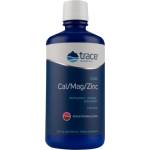 Trace Minerals Liquid Cal/Mag/Zinc [946 мл] Ягода