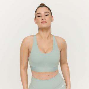 GymBeam Спортен сутиен Limitless Eucalypt S